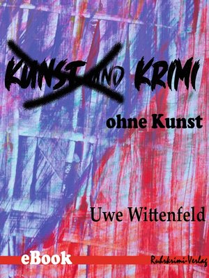cover image of Krimi ohne Kunst